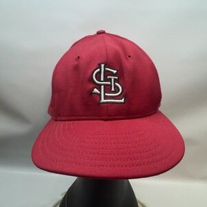 Vintage St. Louis Cardinals Roman Fitted Hat‎ Cap Wool USA Cooperstown 7 3/8